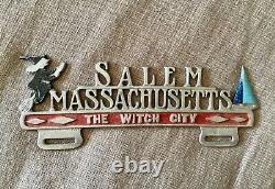 Antique Cast Aluminum Salem, MA Witch Object