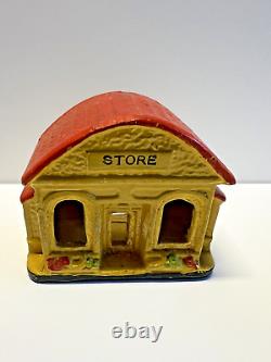 Antique Ceramic Christmas Mantle Light Up Village 1930's to 1940s QTY. 10