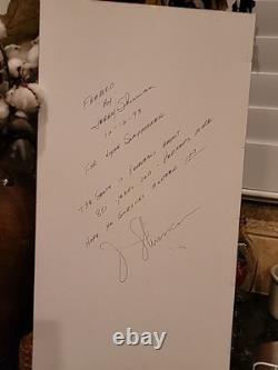 Antique Christmas Santa Doll Crepe Paper Cotton Stuffed XX RARE Dated 1915 24×13