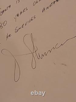 Antique Christmas Santa Doll Crepe Paper Cotton Stuffed XX RARE Dated 1915 24×13