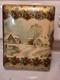 Antique Christmas Scene Celluloid Photo Album & Real Photo French Xmas Postcards