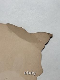 Antique Gibson Halloween Fortune Owl Get Wise Pick a Feather Rare Collectible