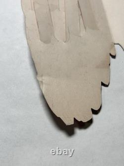 Antique Gibson Halloween Fortune Owl Get Wise Pick a Feather Rare Collectible