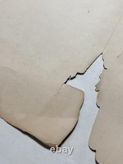 Antique Gibson Halloween Fortune Owl Get Wise Pick a Feather Rare Collectible