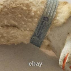 Antique Lot 5 Germany Purz Sheep Christmas Composition Wood Legs Large To Small