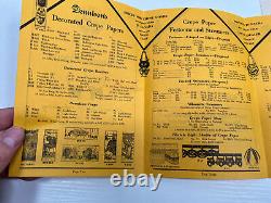 Antique RARE 1929 Dennison's Halloween Supply Catalog price list bogie book