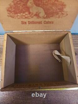 Antique RARE KAUFFMAN'S Easter EGG DYES Box GAP PA