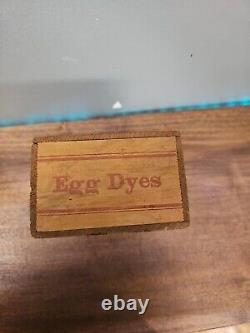 Antique RARE KAUFFMAN'S Easter EGG DYES Box GAP PA