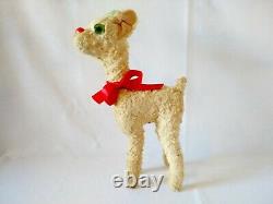 Antique Rudolph the Red Nosed Reindeer Plush 1930s