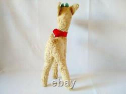 Antique Rudolph the Red Nosed Reindeer Plush 1930s