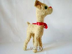 Antique Rudolph the Red Nosed Reindeer Plush 1930s