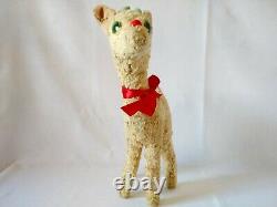 Antique Rudolph the Red Nosed Reindeer Plush 1930s