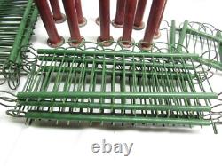 Antique VTG A. W. Drake Toy Fence Set Christmas Tree Putz Display 10 Panels Posts Antique VTG A. W. Drake Toy Fence Set Christmas Tree Putz Display 10 Panels Posts