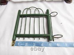 Antique VTG A. W. Drake Toy Fence Set Christmas Tree Putz Display 10 Panels Posts Antique VTG A. W. Drake Toy Fence Set Christmas Tree Putz Display 10 Panels Posts