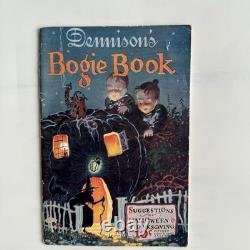 Antique Vintage Halloween 1925 Bogie Book Suggestions for Decorating, Dennison Antique Vintage Halloween 1925 Bogie Book Suggestions for Decorating, Dennison