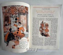 Antique Vintage Halloween 1925 Bogie Book Suggestions for Decorating, Dennison Antique Vintage Halloween 1925 Bogie Book Suggestions for Decorating, Dennison