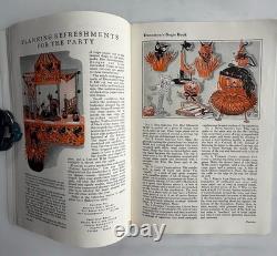 Antique Vintage Halloween 1925 Bogie Book Suggestions for Decorating, Dennison Antique Vintage Halloween 1925 Bogie Book Suggestions for Decorating, Dennison