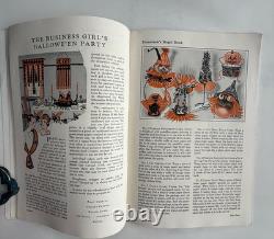 Antique Vintage Halloween 1925 Bogie Book Suggestions for Decorating, Dennison Antique Vintage Halloween 1925 Bogie Book Suggestions for Decorating, Dennison