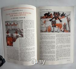 Antique Vintage Halloween 1925 Bogie Book Suggestions for Decorating, Dennison Antique Vintage Halloween 1925 Bogie Book Suggestions for Decorating, Dennison