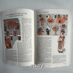 Antique Vintage Halloween 1925 Bogie Book Suggestions for Decorating, Dennison Antique Vintage Halloween 1925 Bogie Book Suggestions for Decorating, Dennison