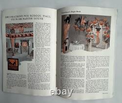Antique Vintage Halloween 1925 Bogie Book Suggestions for Decorating, Dennison Antique Vintage Halloween 1925 Bogie Book Suggestions for Decorating, Dennison