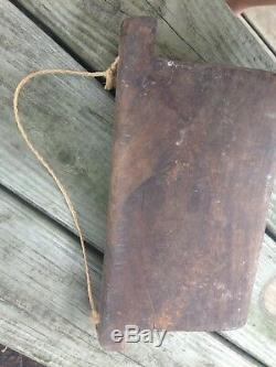 Antique Wooden Cowbell, South East Asia, Primitive, Large, OLD