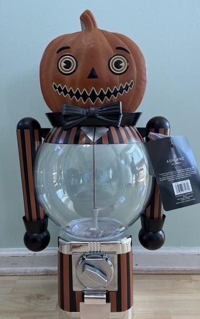 Ashland Michael's Halloween Gumball Machine Jack-o-lantern Nwt