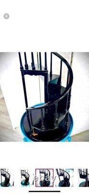 Authentic Byers' Choice Ltd Black Spiral Staircase Display Stand 22
