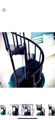 Authentic Byers' Choice Ltd Black Spiral Staircase Display Stand 22