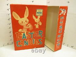 BEICH 1960s EASTER CANDIES store display candy box cartoon bunny egg rabbit MORE