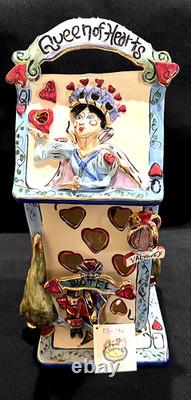 BLUE SKY CLAYWORKS QUEEN OF HEARTS HOTEL 2001 HTF RETIRED/RARE by Heather Minc