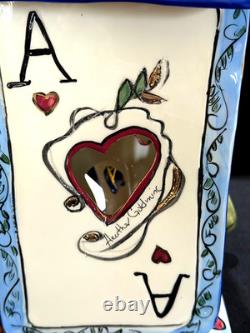 BLUE SKY CLAYWORKS QUEEN OF HEARTS HOTEL 2001 HTF RETIRED/RARE by Heather Minc