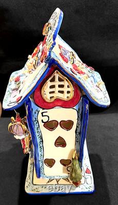 BLUE SKY CLAYWORKS QUEEN OF HEARTS HOTEL 2001 HTF RETIRED/RARE by Heather Minc