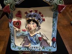 BLUE SKY CLAYWORKS QUEEN OF HEARTS HOTEL 2001 HTF RETIRED/RARE by Heather Minc
