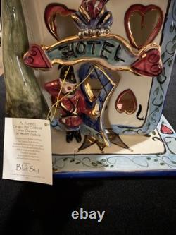 BLUE SKY CLAYWORKS QUEEN OF HEARTS HOTEL 2001 HTF RETIRED/RARE by Heather Minc