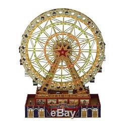 BRAND NEW Mr Christmas World's Fair Grand Ferris Wheel Gold Label 50 Songs
