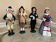 Byers Choice Historical Betsy Ross, Ben Franklin, Lincoln, & Washington