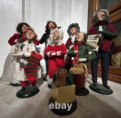 BYERS CHOICE The Carolers Charles Dickens A CHRISTMAS CAROL Lot of 24 1986-1999 BYERS CHOICE The Carolers Charles Dickens A CHRISTMAS CAROL Lot of 24 1986-1999