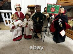 BYERS CHOICE The Carolers Charles Dickens A CHRISTMAS CAROL Lot of 24 1986-1999 BYERS CHOICE The Carolers Charles Dickens A CHRISTMAS CAROL Lot of 24 1986-1999