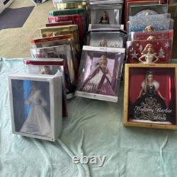 Barbie Doll Lot Of 16 Holiday Barbies 1995-2011