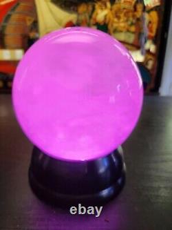 Bath And Body Works Purple Swirling Crystal Ball Halloween Full Size