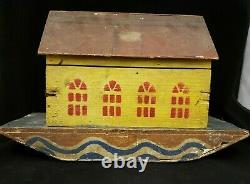 Beautiful Vintage Antique 1890's German Noah's Ark with Animals