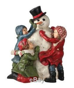 Bethany Lowe Designs Christmas Building a Snowman CP7904