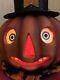 Bethany Lowe Halloween Mr. Pumpkin Lanternretired -light Cord Included