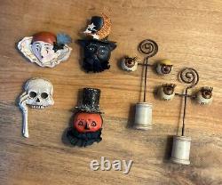 Bethany Lowe Halloween Pins! Set/4 Various Artists Including Mary Engelbreit