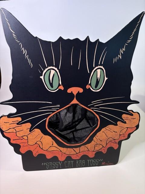 Bethany Lowe Halloween Sassy Cat Bag Toss Board 24x21.5 No Box, Withtags No Bags