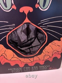Bethany Lowe Halloween Sassy Cat Bag Toss Board 24x21.5 no box, withtags no bags Bethany Lowe Halloween Sassy Cat Bag Toss Board 24x21.5 no box, withtags no bags