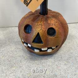 Bethany Lowe Halloween Tree Jack-O-Lantern Base Black Halloween Eyelash Tree 16