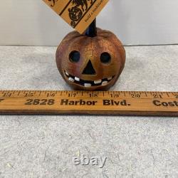 Bethany Lowe Halloween Tree Jack-O-Lantern Base Black Halloween Eyelash Tree 16