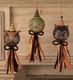 Bethany Lowe Johanna Parker Halloween Eavesdrop Tassel Ornaments-set O 3 Retired